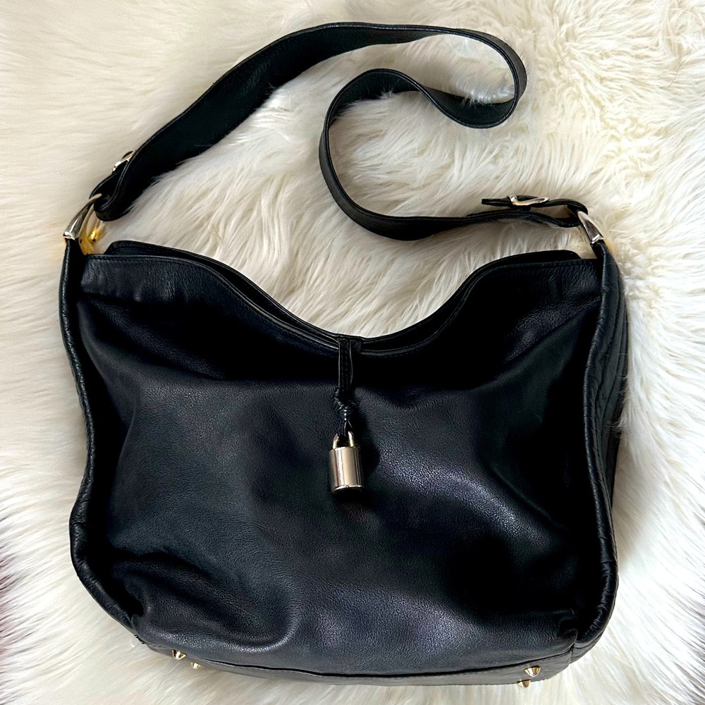 90’s Handmade Italian Leather Bag - Picture 1 of 8